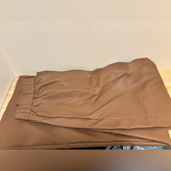 Ovi Tan Straight Leg Pants - Picture 3 of 4